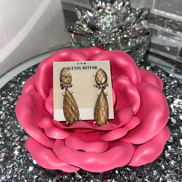 Alexis Bittar statement clip onearrings
